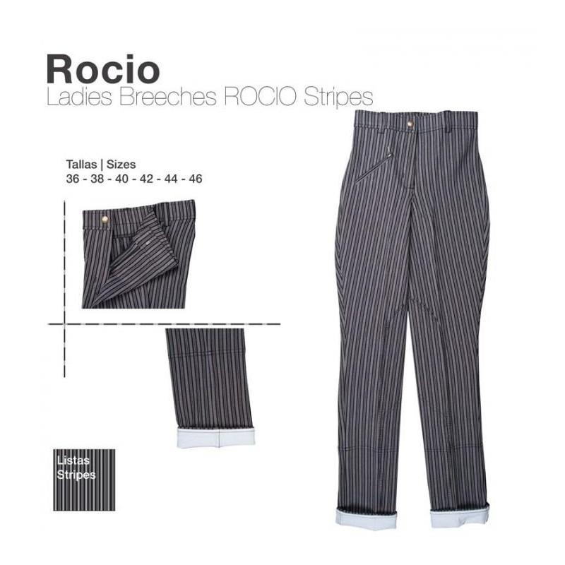  Pantalón Montar -rocío- Señora Listas