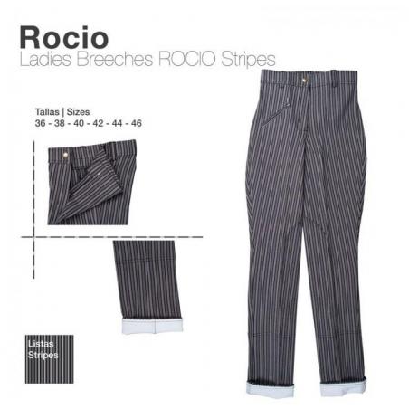  Pantalón Montar -rocío- Señora Listas