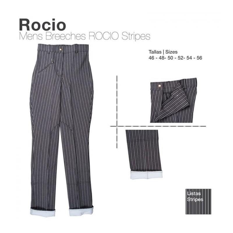  Pantalón Montar -rocío- Caballero Listas