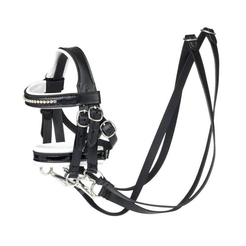 Toy Pony Double Bridle Black