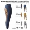  Pantalón Microfibra/cuero Caballero
