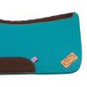 Western Felt Saddle Pad With Leather Inserts