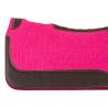 Western Felt Saddle Pad With Leather Inserts