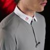 Ridertech Men's Competition Polo Shirt With Short Sleeves And Buttons