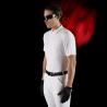 Ridertech Men's Competition Polo Shirt With Short Sleeves And Buttons