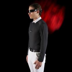 Polo Uomo Concorso Ridertech Manica Lunga Bottoni