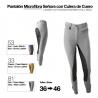  Pantalón Microfibra/cuero Señora