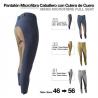  Pantalón Microfibra/cuero Caballero