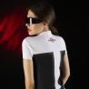 Ridertech Women's Competition Polo Shirt In Perforated Fabric