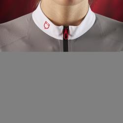 Ridertech Women's Competition Polo Shirt With Long Sleeves And Zip