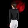 Ridertech Women's Competition Polo Shirt With Long Sleeves And Zip