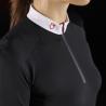 Ridertech Women's Competition Polo Shirt With Long Sleeves And Zip