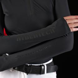 Ridertech Women's Competition Polo Shirt With Long Sleeves And Zip