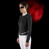 Ridertech Women's Competition Polo Shirt With Long Sleeves And Zip
