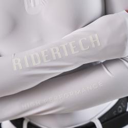 Ridertech Women's Competition Polo Shirt With Long Sleeves And Zip