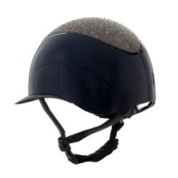 Helmet With Wide Visor And Glitter