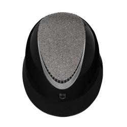 Helmet With Wide Visor And Glitter