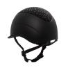 Matt Helmet With Narrow Visor And Rhinestone Logo