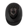 Matt Helmet With Narrow Visor And Rhinestone Logo