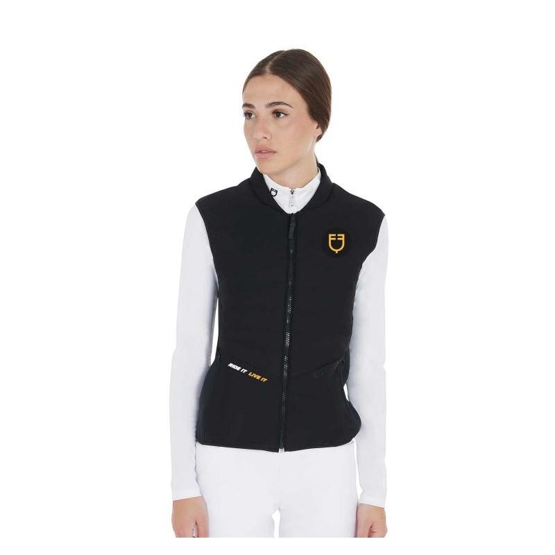 Women's Slim Fit Vest Scuderia Collection In Technical Fabric