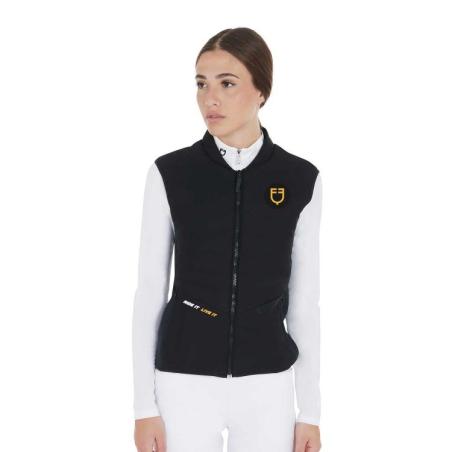 Women's Slim Fit Vest Scuderia Collection In Technical Fabric