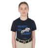 Girls' Ready To Jump Cotton T-Shirt