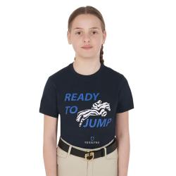 Girls' Ready To Jump Cotton T-Shirt