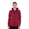 Felpa Da Donna Con Cappuccio E Zip Frontale
