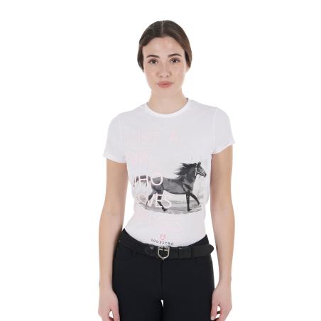 Women's Horse Lover Cotton T-Shirt