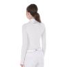 Polo Donna Slim Fit Da Concorso Con Inserti In Mesh