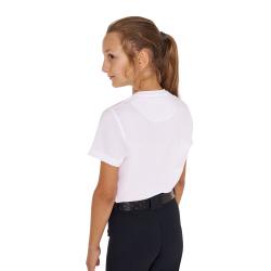 T-Shirt Da Bambina In Cotone Crazy Horse