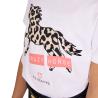 T-Shirt Da Bambina In Cotone Crazy Horse