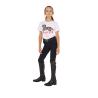 T-Shirt Da Bambina In Cotone Crazy Horse
