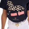 T-Shirt Da Bambina In Cotone Crazy Horse