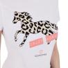 T-Shirt Da Donna In Cotone Crazy Horse
