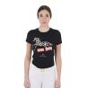 T-Shirt Da Donna In Cotone Crazy Horse