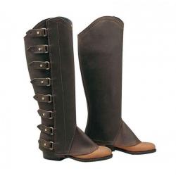  Polaina Portuguesa Cuero Engrasada