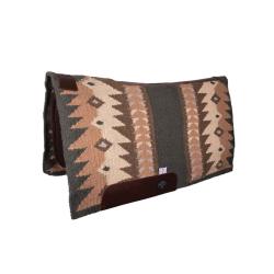 Sottosella Western Pressato A Vapore Con Inserti In Pelle