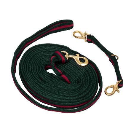 Padded Nylon Lunge Rein With Attachment To Halter