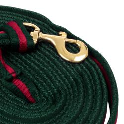 Padded Nylon Lunge Rein With Attachment To Halter