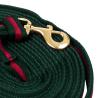 Padded Nylon Lunge Rein With Attachment To Halter