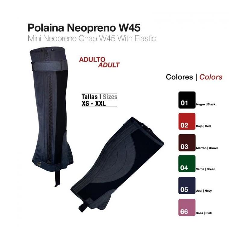  Polaina Neopreno Adulto W45