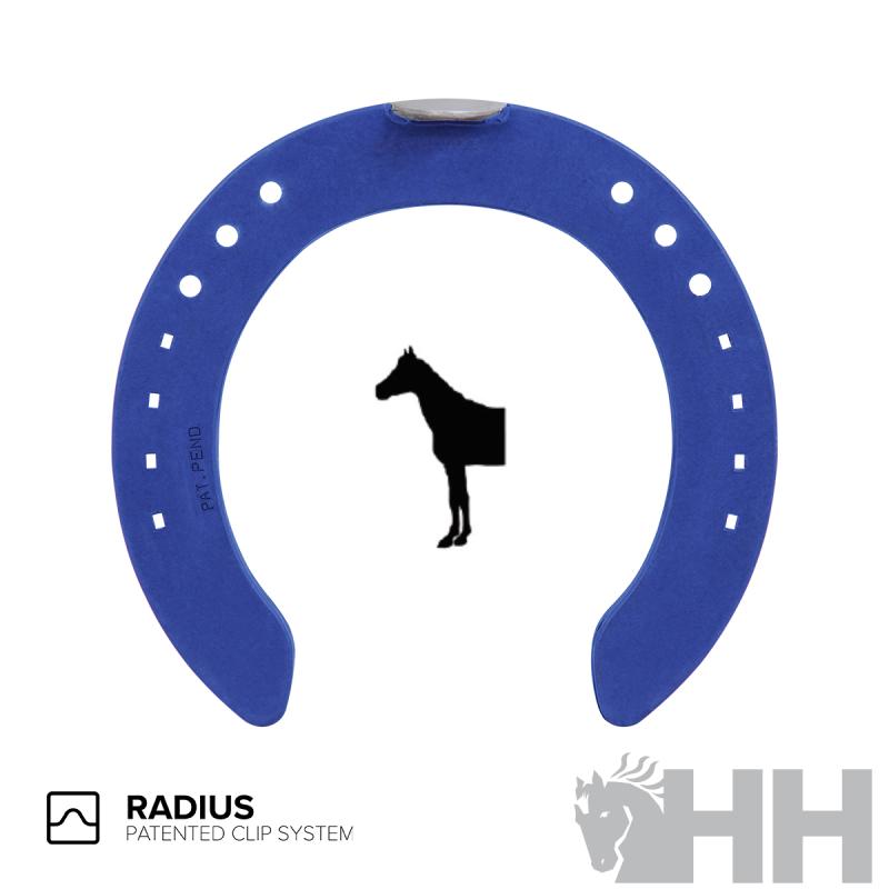 Herradura Kerckhaert Kings Super Sound Blue Bond Aluminio 1 Pestaña Delantera