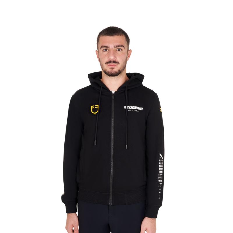 Felpa Uomo Cappuccio Scuderia Equestro