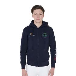 Felpa Uomo Cappuccio Scuderia Equestro