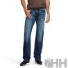 Pantalon Ariat Vaquero M7 Slim Fit Straight Leg Nassau Hombre
