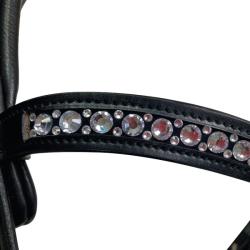 Cabezada Para Filete Ergonómica Con Frontalera Decorada Y Riendas De Lona