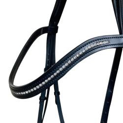 Cabezada Para Filete Ergonómica Con Frontalera Decorada Y Riendas De Goma