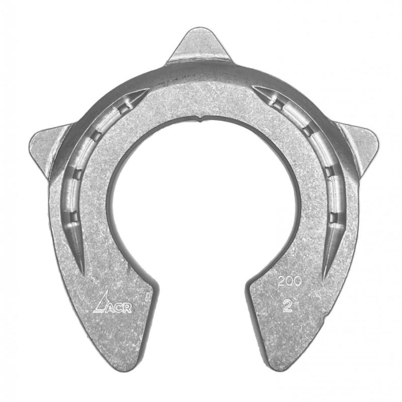 Herradura Aluminio Acr 200 Full Rolling Talón Cebolla (Unidad)