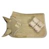 Juego De Mantilla Con Brillantes + Orejeras + Vendas